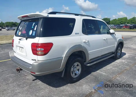 2003 Toyota Sequoia Sr5 V8 z USA, uszkodzony, nr VIN 5TDZT34A13S151787